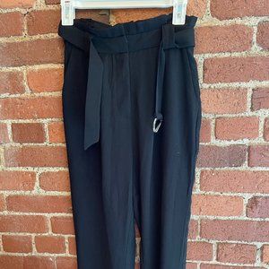 Straight Leg Paperbag Trousers